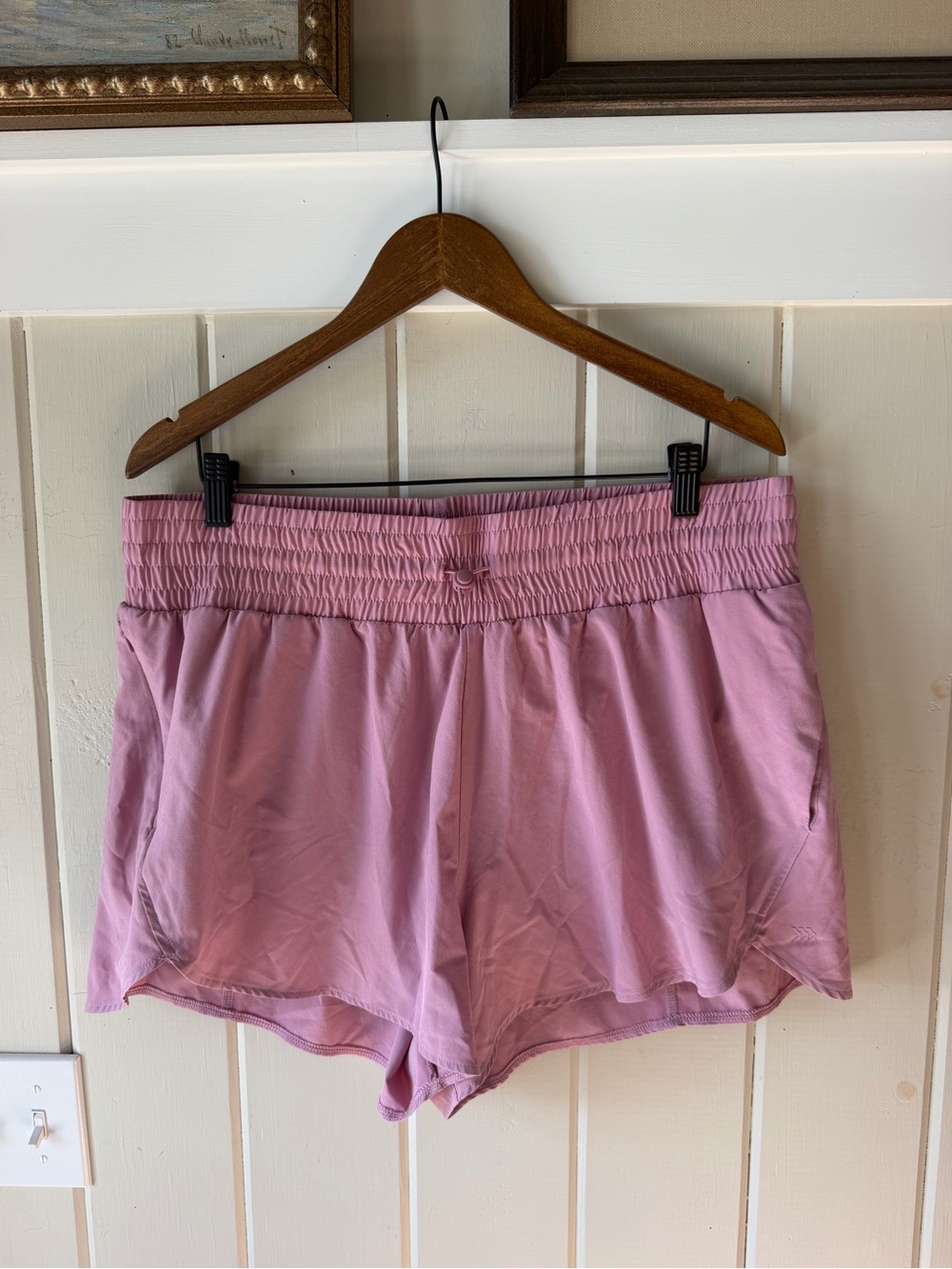 all in motion Dusty-Pink Athletic Shorts with Elastic Waist, Size XL, NWOT